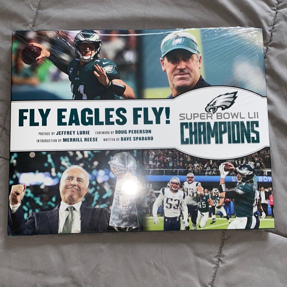 Philadelphia Eagles Super Bowl Champions LII hardback book